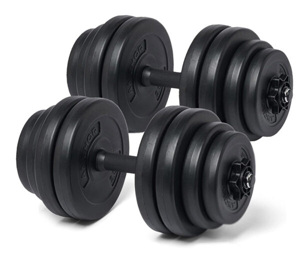 Adjustable Dumbbells Set Body Building Home Gym Training Equipment - Image 2