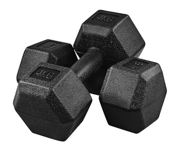 Dumbbells Set Arm Hand Weight Dumbbell Hexagon Dumbbell for Strength Training - Image 2