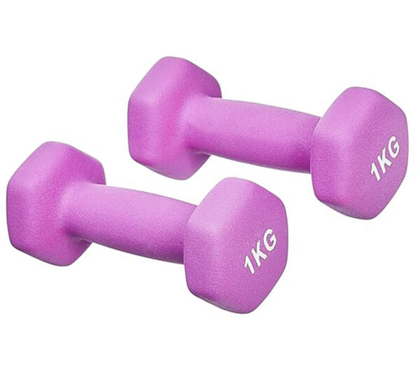 Neoprene Dumbbell Pair Set 8 kg, 4 kg - Image 6