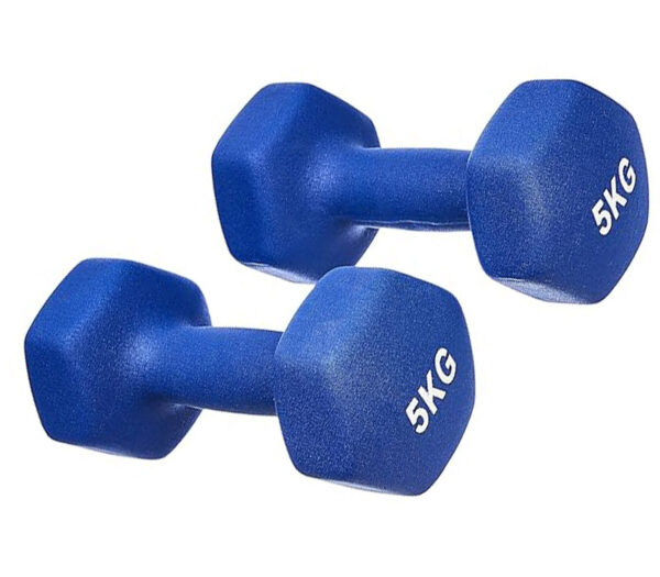 Neoprene Dumbbell Pair Set 8 kg, 4 kg - Image 3