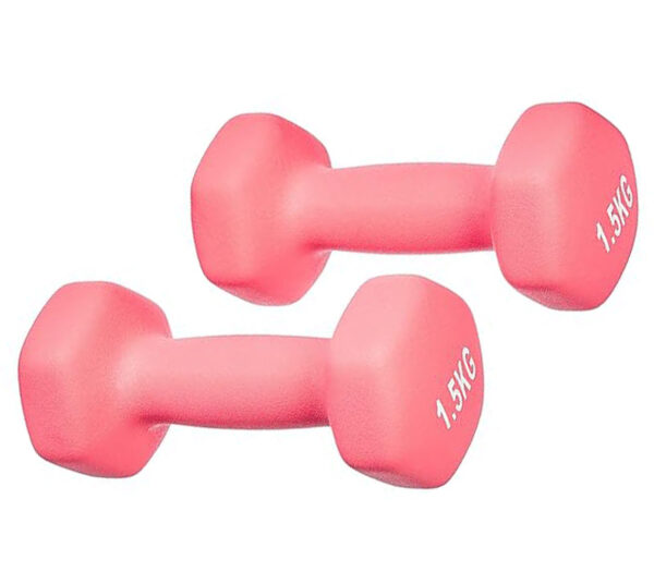 Neoprene Dumbbell Pair Set 8 kg, 4 kg - Image 5