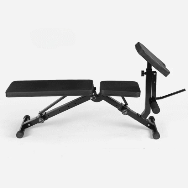 Adjustable Weight Bench with Preacher Curl and Leg Workout (Foldable) - Image 2